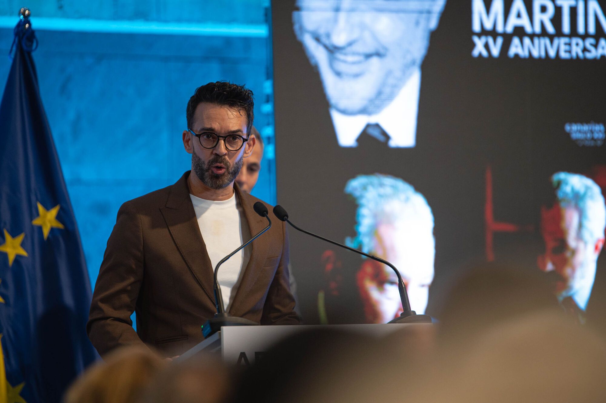 Acto de homenaje al expresidente de Canarias, Adán Martín, cuando se cumplen 15 años de su fallecimiento