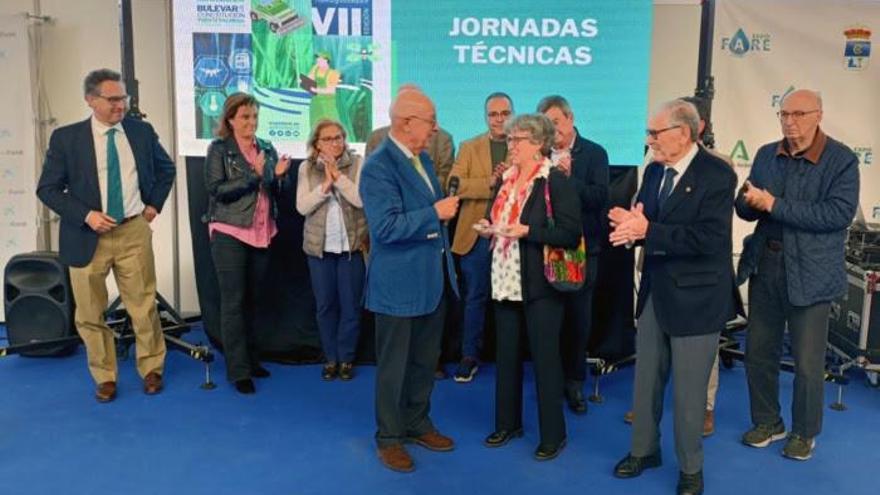 Homenaje a Luciano Mateos, impulsor del I+D+i en el regadío