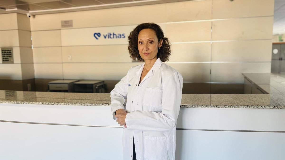 Doctora Dolores Gurrea, pediatra digestiva del hospital Vithas Valencia 9 de Octubre.