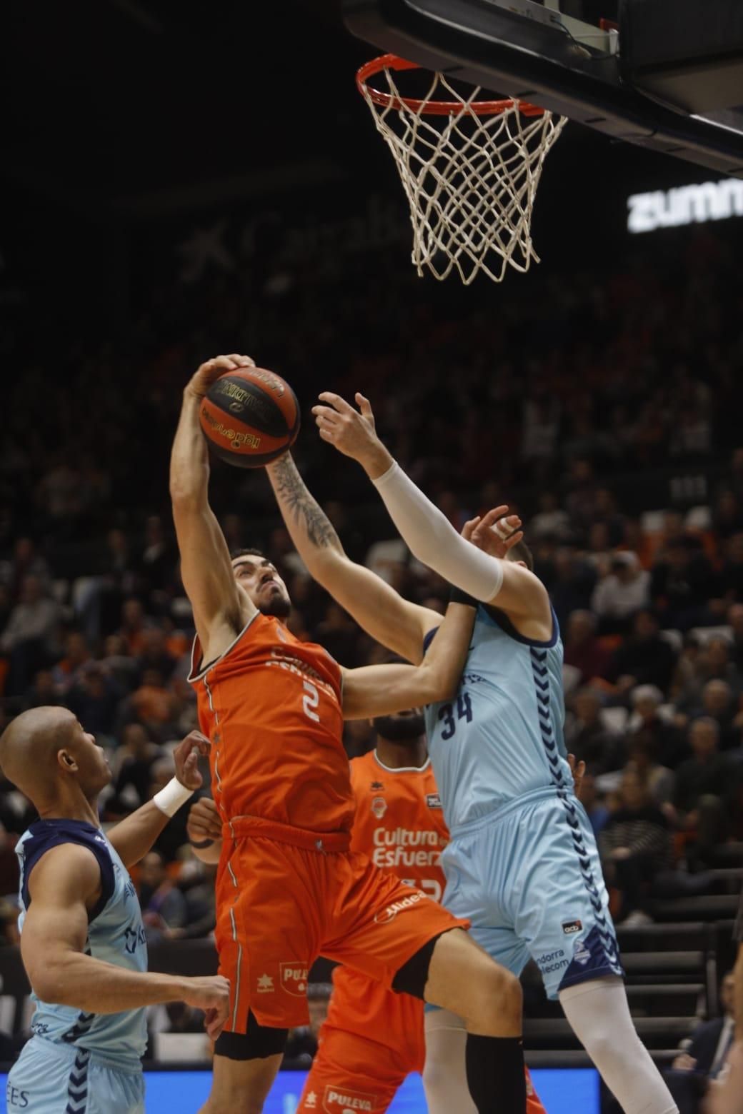 El Valencia Basket - Andorra, en imágenes