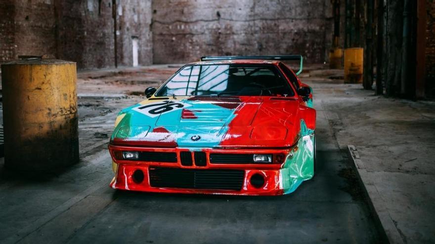 El BMW M1 Art Car de Andy Warhol cumple 40 años
