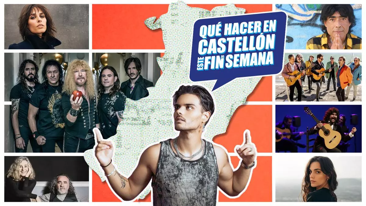 Qué hacer en Castellón este fin de semana: Abraham Mateo, Sophie Auster y mucho flamenco ponen ritmo a la provincia