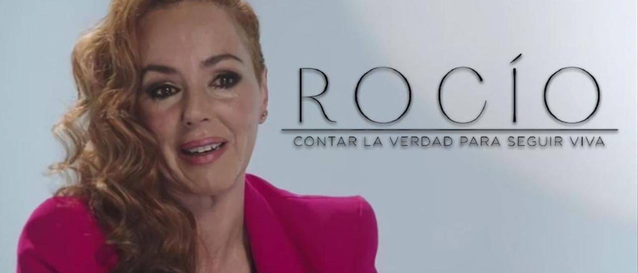 Rocío Carrasco hablando en su doc-serie en Telecinco.