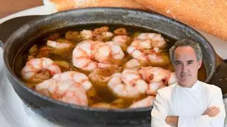 Ferran Adrià, chef: “Para que las gambas al ajillo tengan más sabor, hay que aprovechar las cabezas y añadir 1 guindilla”