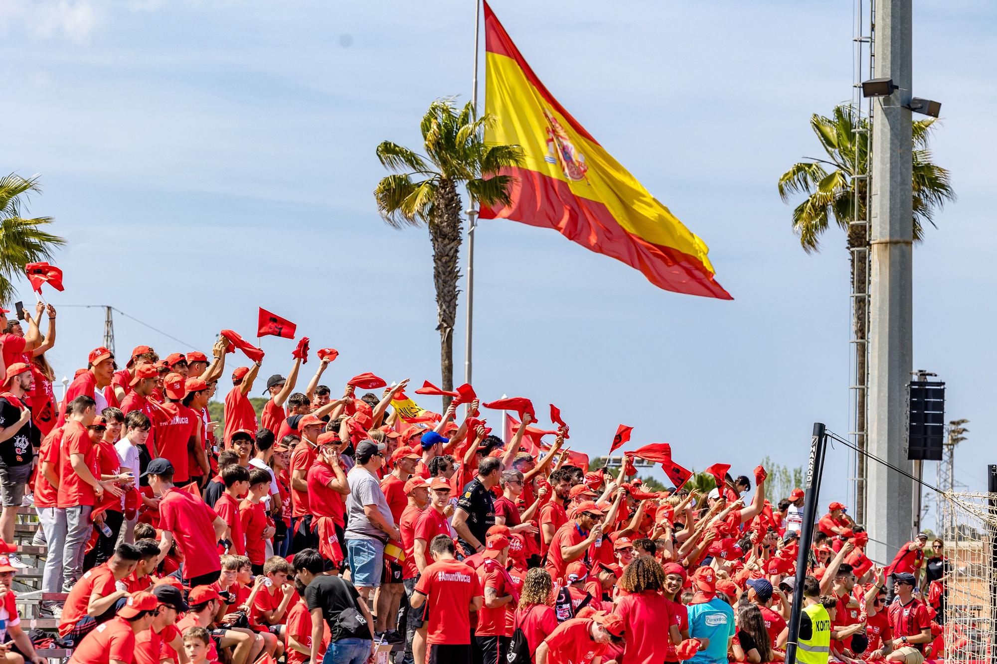 Un empate valía al Intercity en La Nucía para lograr el ascenso directo a Primera RFEF como campeón del grupo 5 de Segunda RFEF. Y un punto lograron los hombres dirigidos por Gustavo Siviero, en un ejercicio de resistencia y orden defensivo