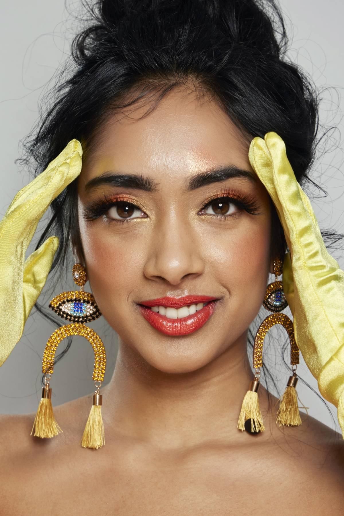 Maquillaje naranja