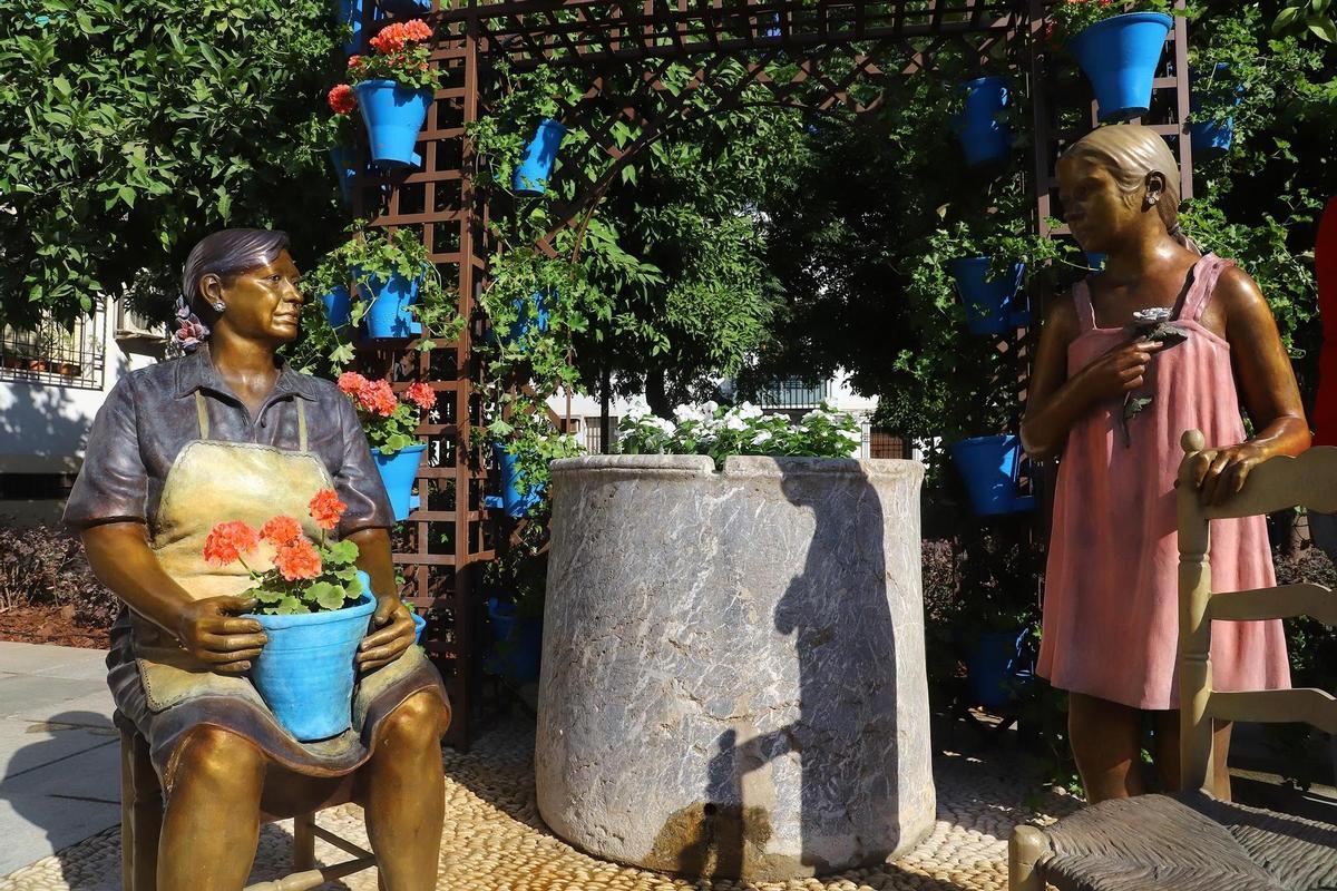 Escultura de Belmonte en Juan Bernier.