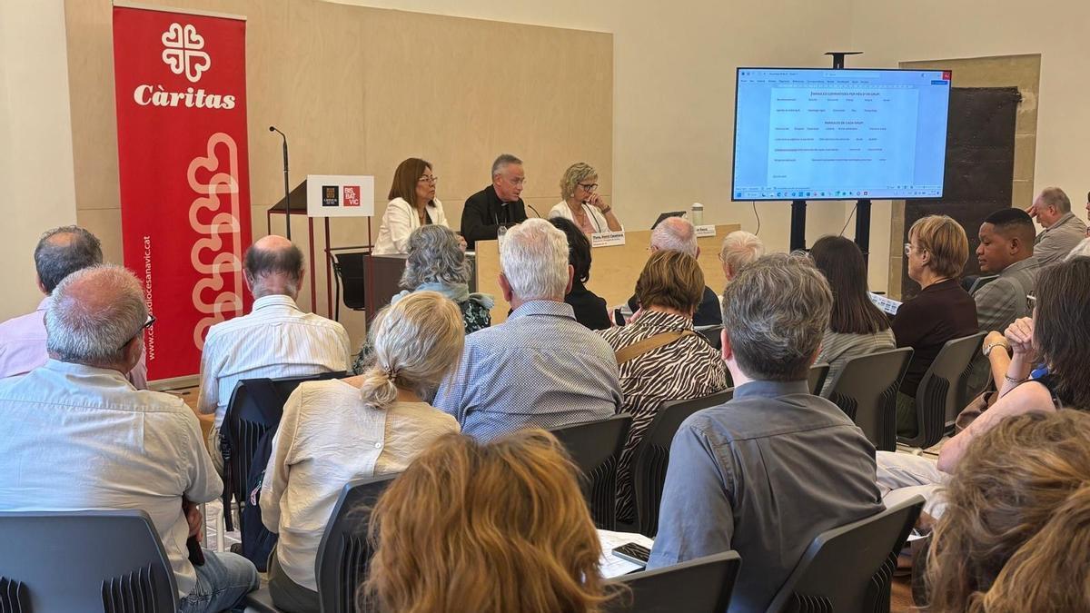 Càritas Diocesana de Vic ha celebrat aquest dilluns la seva assemblea anual