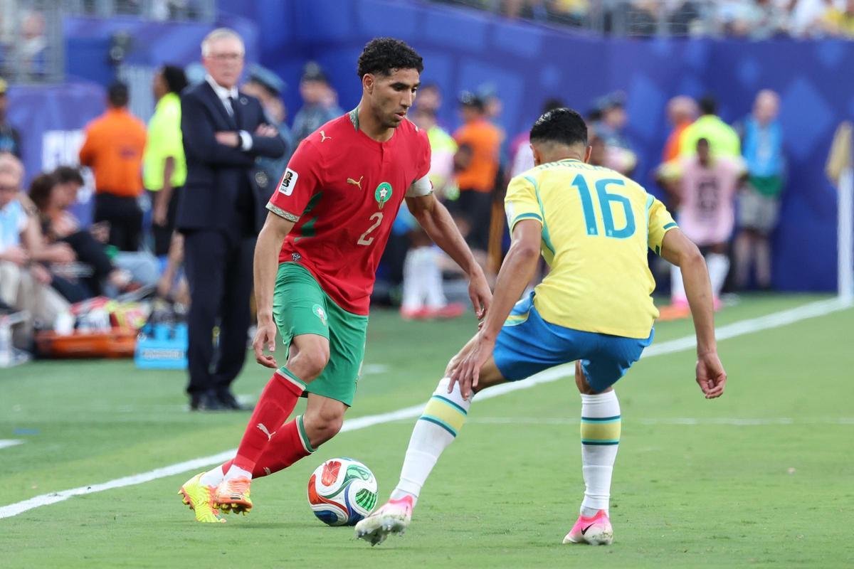 Achraf Hakimi, la gran estrella de Marruecos