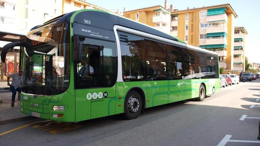 El pla de mobilitat de Manresa evidencia que el bus seria més ràpid amb carril propi
