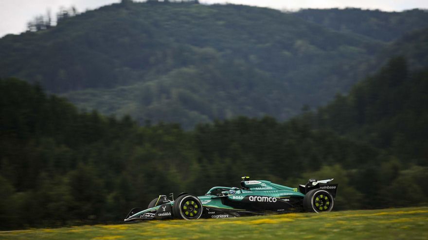 Alonso y Sainz saldrán 11º y 19º en el GP de Austria