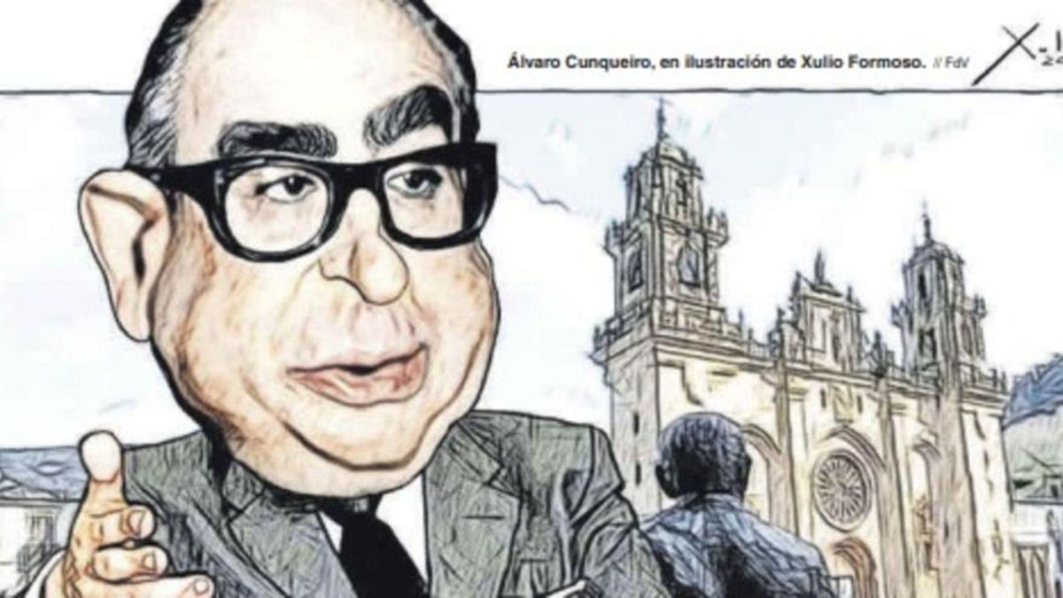 Ilustración de Álvaro Cunqueiro.