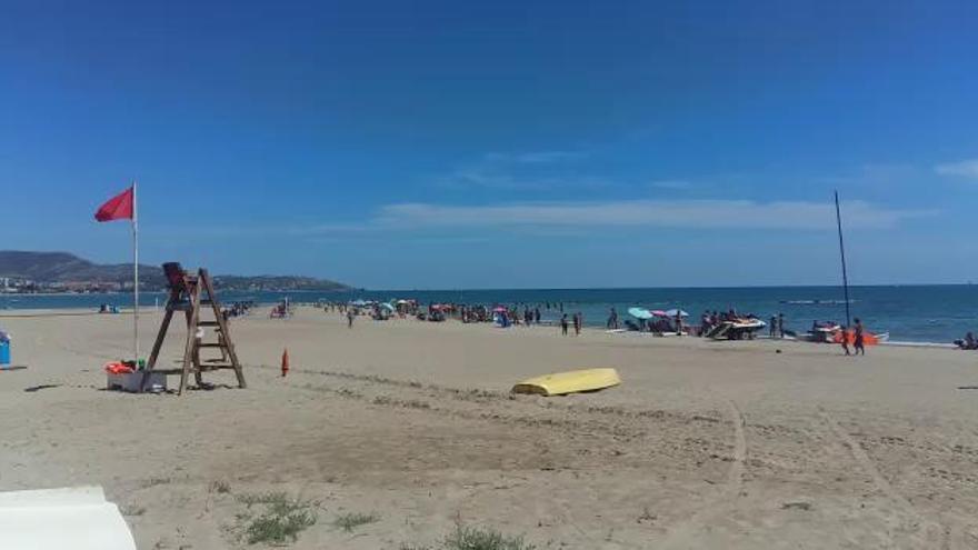 Bandera roja en Benicàssim por la presencia del E.Coli