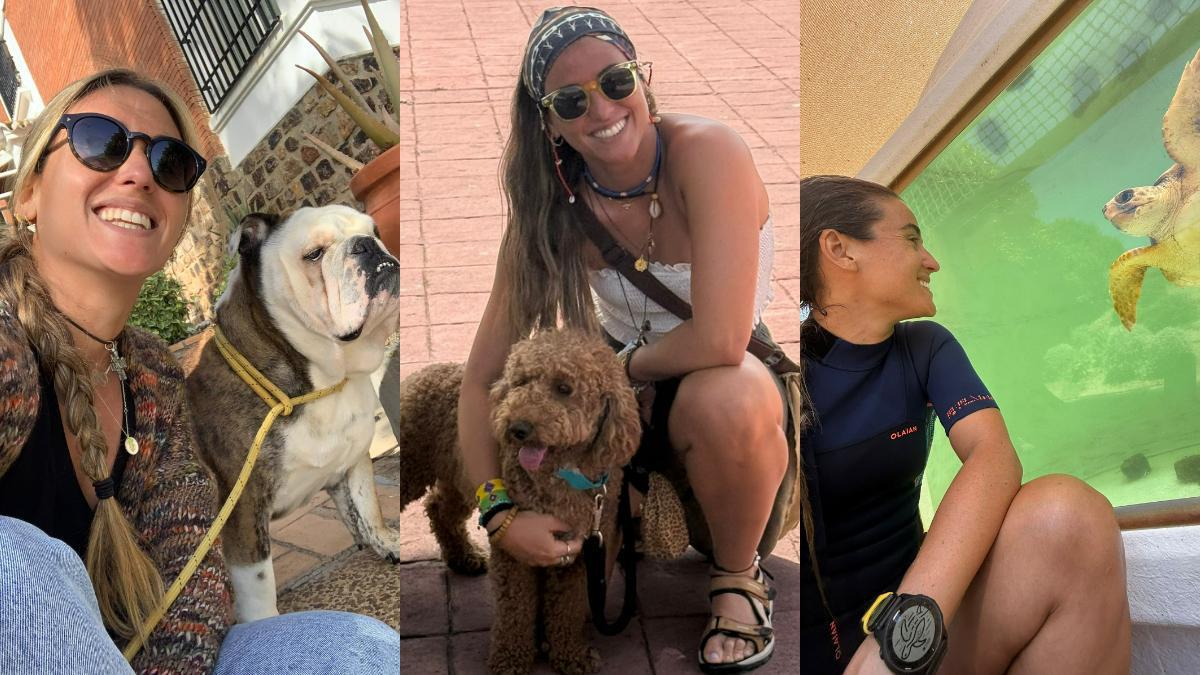 Marta Francés, una historia de superación en la que el deporte, la familia y el amor por los animales han sido claves.