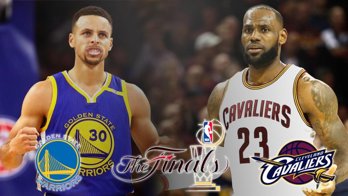 Warriors y Cavaliers se enfrentan en la final de la NBA