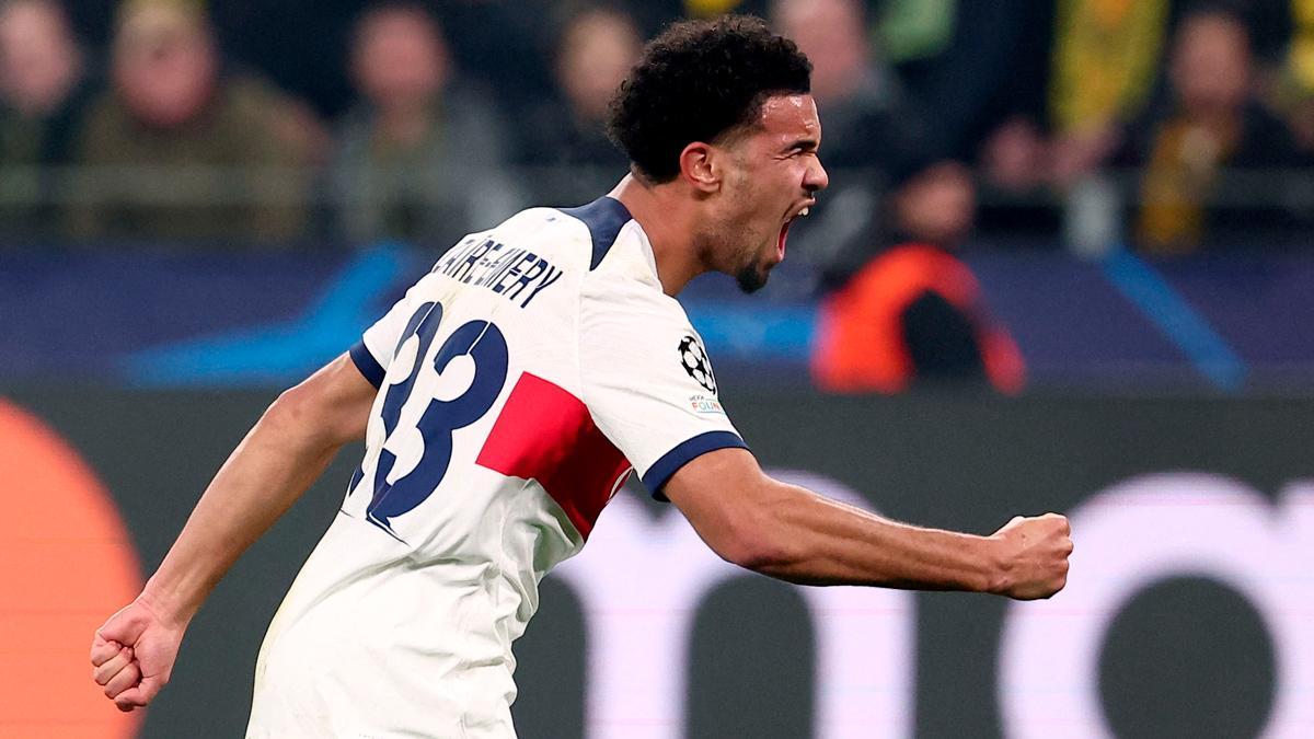 Borussia Dortmund - PSG: El gol de Warren Zaïre-Emery