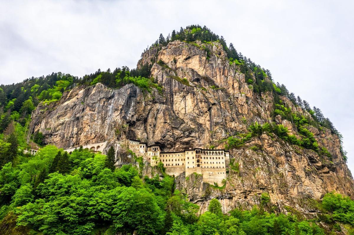 Monasterio de Sümela en Trebisonda.