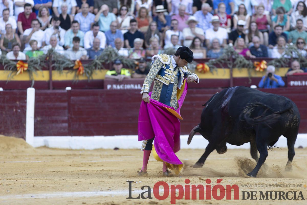 Tercer festejo de la Feria Taurina de Murcia (Talavante, Paco Ureña y Roca Rey), en imágenes