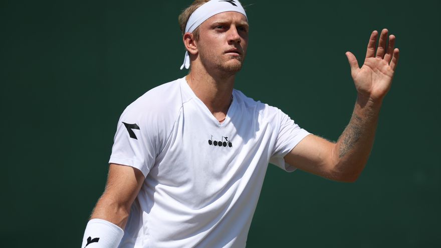 Davidovich rompe su techo en Wimbledon y se mete en tercera ronda