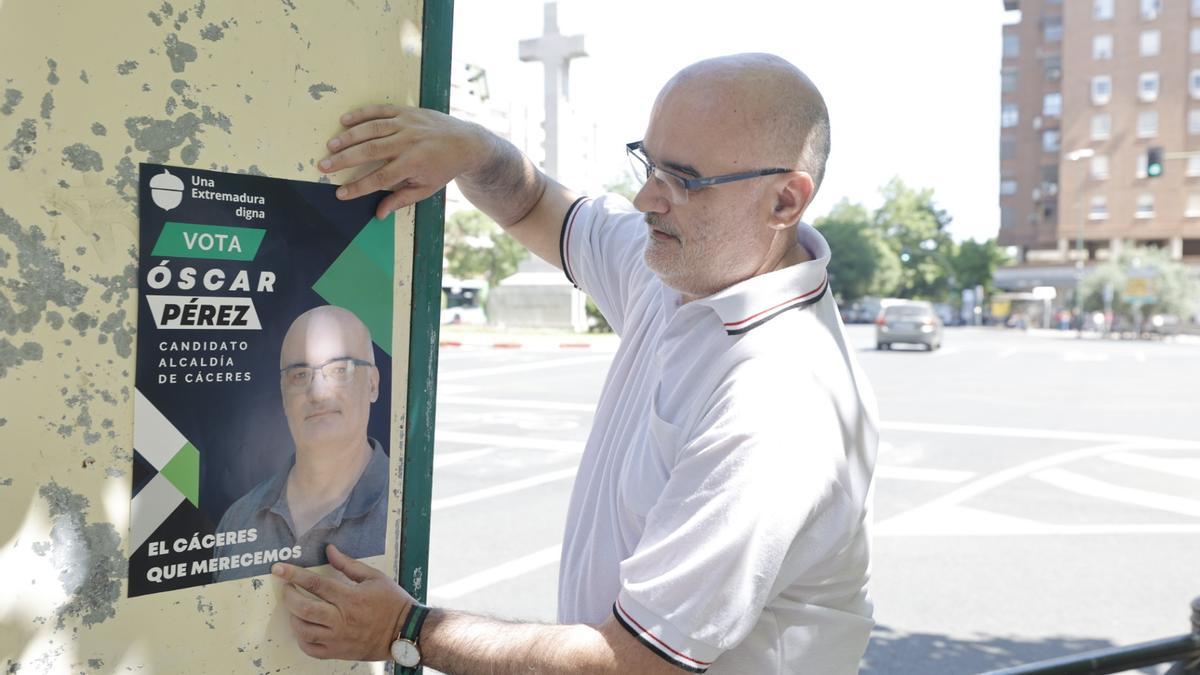 Óscar Pérez, de Por Una Extremadura Digna.