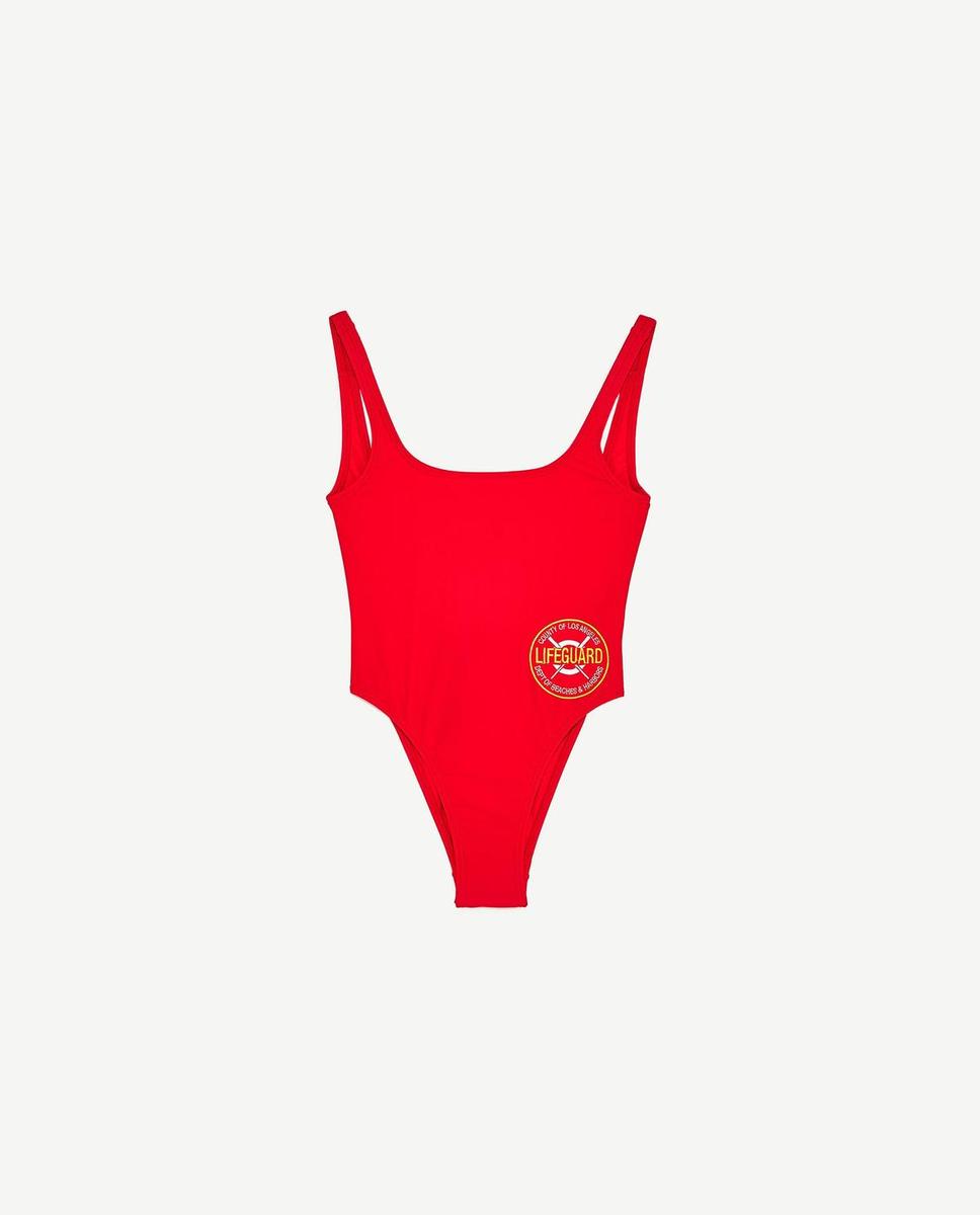 Bañador baywatch, Zara