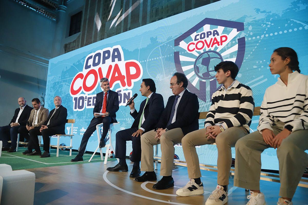 Las imágenes de la presentación de la décima edición de la Copa Covap
