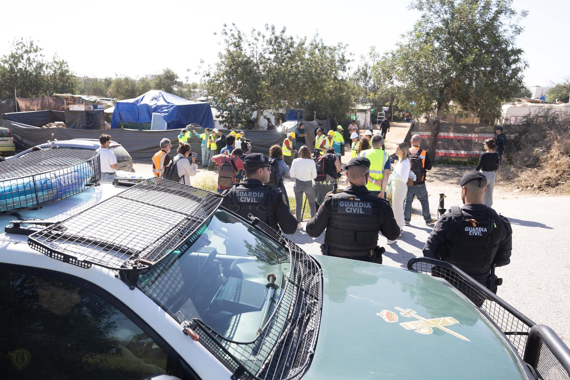 Todas las imágenes del desalojo de Can Rova 2