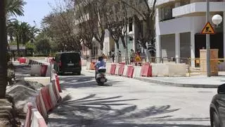 Las obras de reurbanización de la avenida Ramón y Cajal de Alicante durarán más tiempo