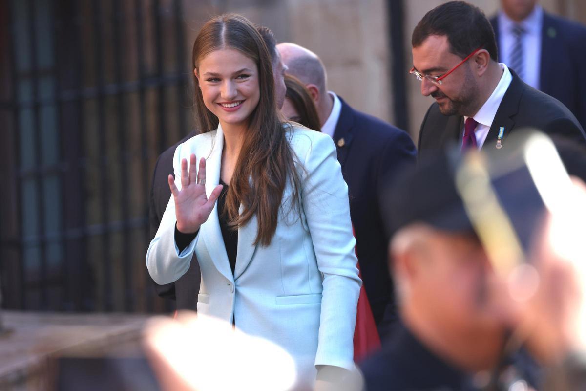La princesa Leonor, nombrada alcaldesa honoraria de Oviedo