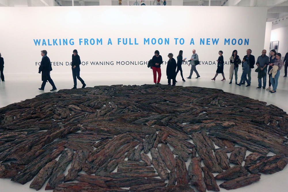 MLG 13/05/2016.-Inauguración de la exposición " Cold Stones" del artista Richard Long, en el CAC.-ALEX ZEA.