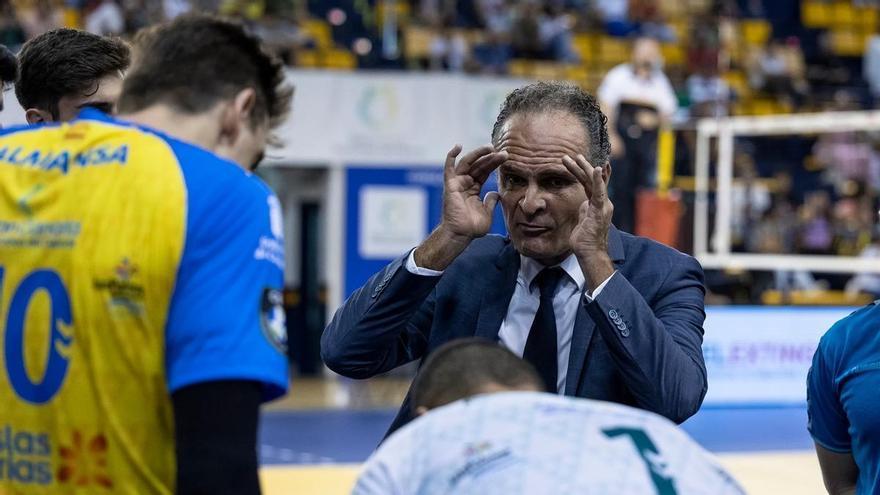 Camarero, entrenador del Guaguas: «El ser eliminados en la Copa fue un punto de inflexión»