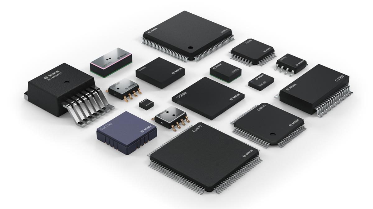 Semiconductores y microchips automoción.