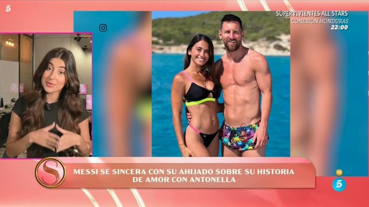 Messi y Antonella Rocuzzo