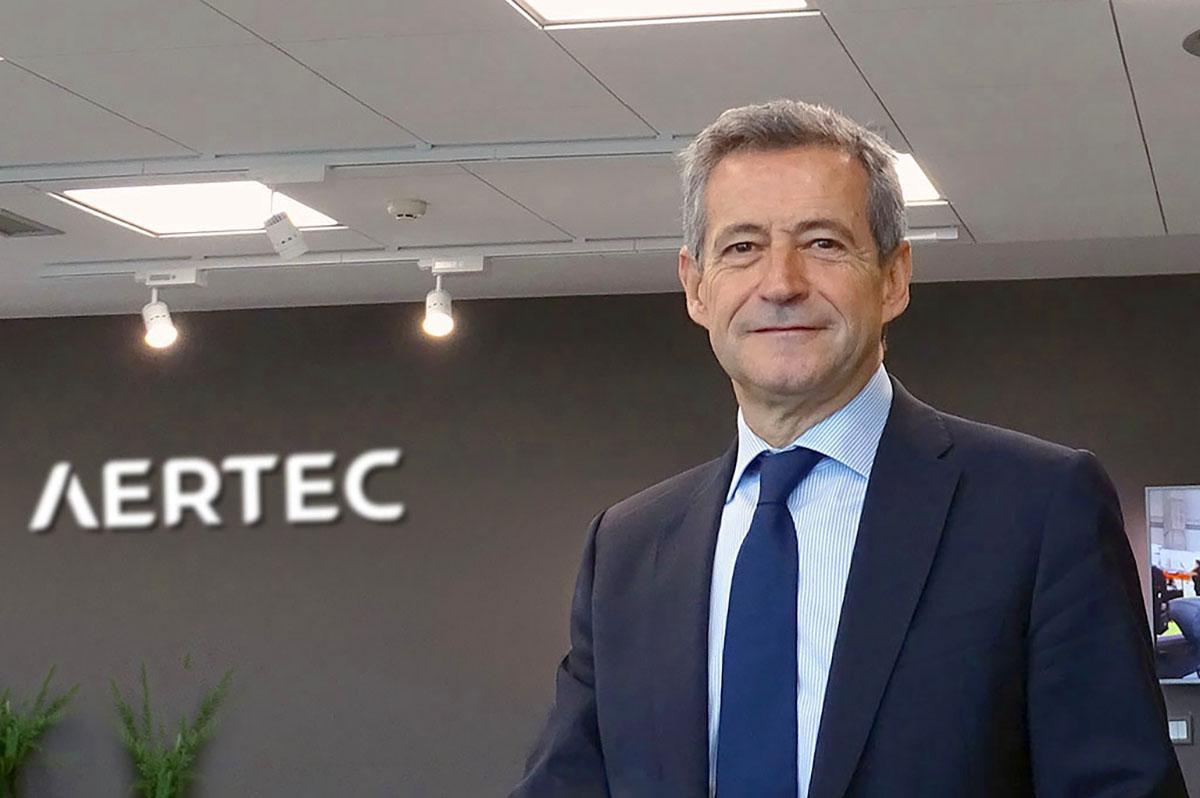 El cofundador y consejero delegado de la empresa malagueña Aertec Solutions, Antonio Gómez-Guillamón.