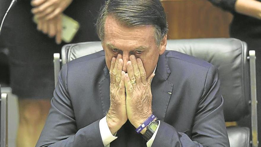 Bolsonaro se desinfla