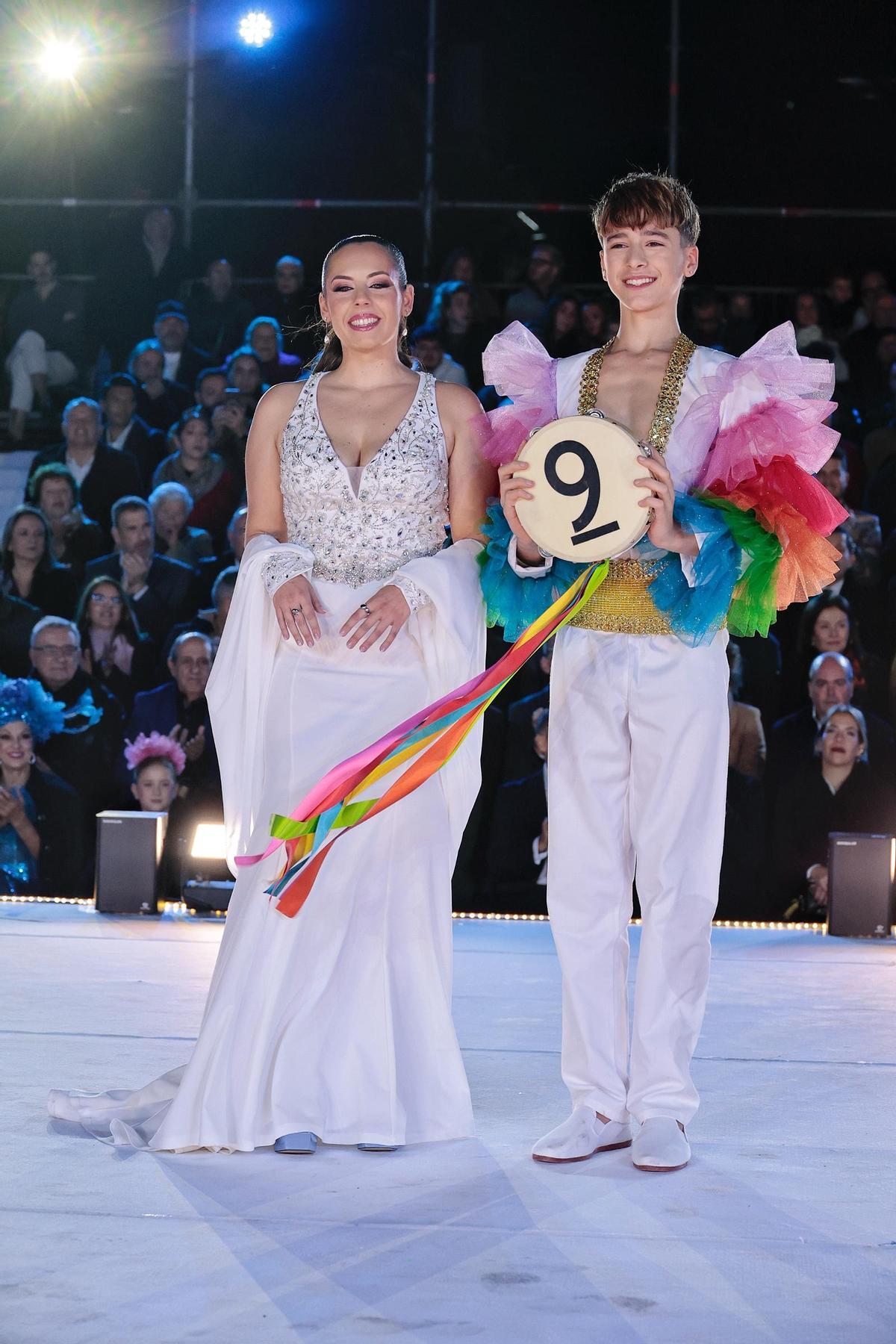 Lara Rodríguez en la gala inaugural del Carnaval de Santa Cruz de Tenerife 2026.