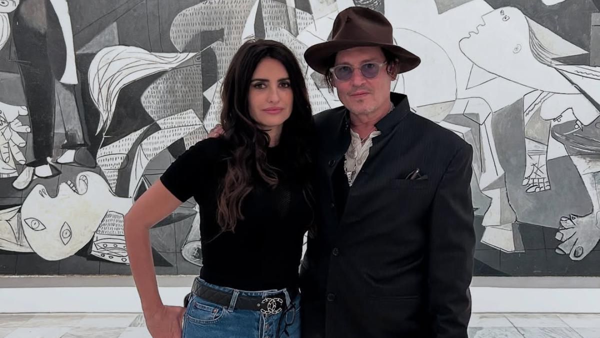 Johnny Depp y Penélope Cruz, juntos en Madrid