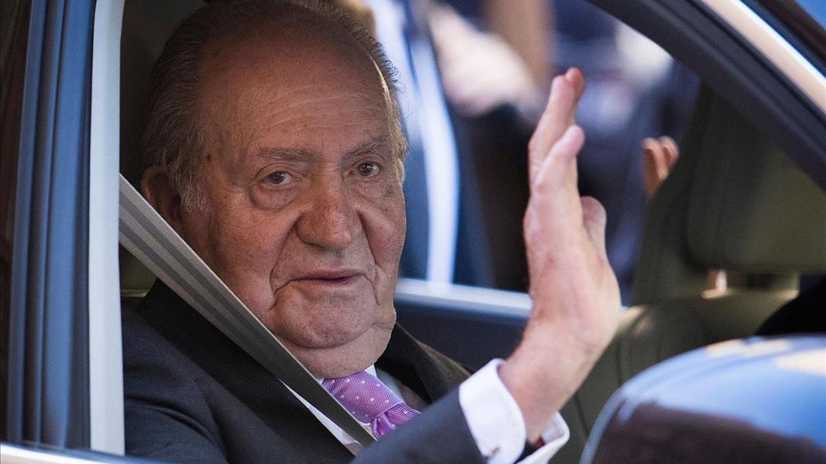 El rey emérito, Juan Carlos I.