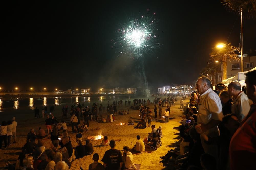 Vigo disfruta de la noche de San Juan