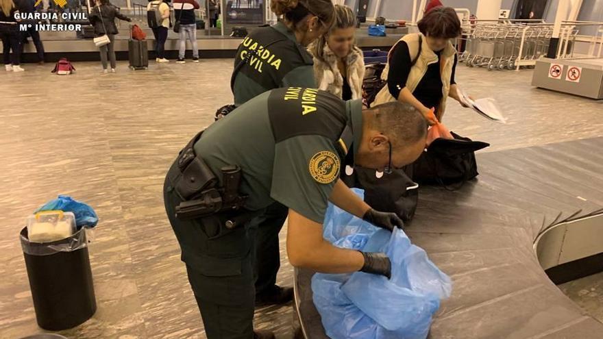 Intervenidos 50 kilos de comida procedente de Rumanía en el aeropuerto de Zaragoza