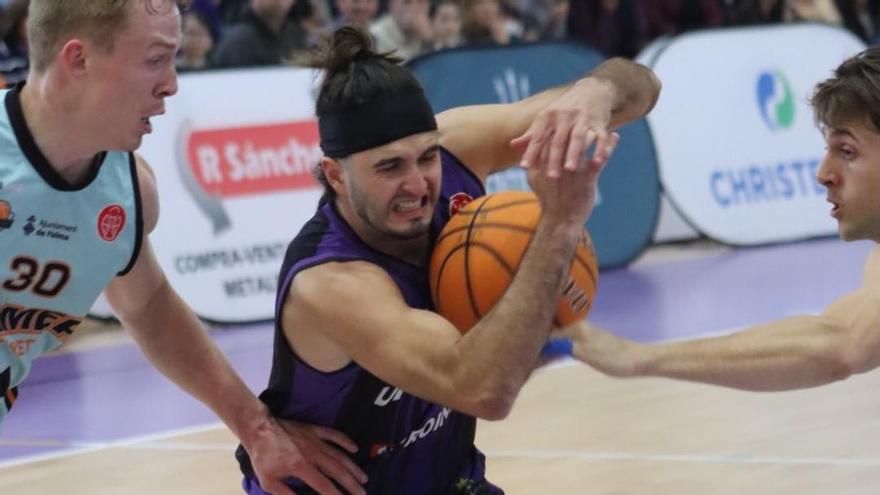 El base Òrrit, en un partido de esta última temporada