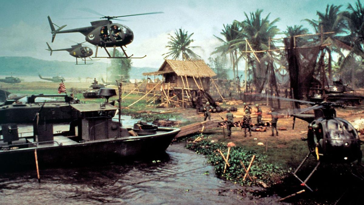 Fotograma de Apocalypse Now, filme de Francis F. Coppola (1979).