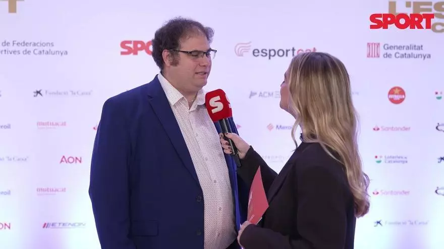 Ramon Chalmeta, en la Gala del Esport Català: "El centenario de la federación es ilusionante"
