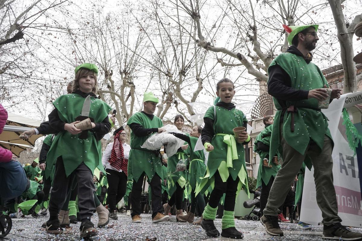 Comparsa del Carnestoltes Infantil de Manresa de l’any passat