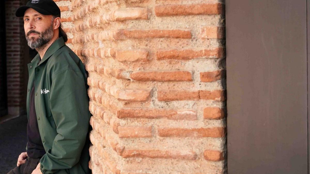 El escritor malagueño Sergio Sarria, ayer en Málaga.