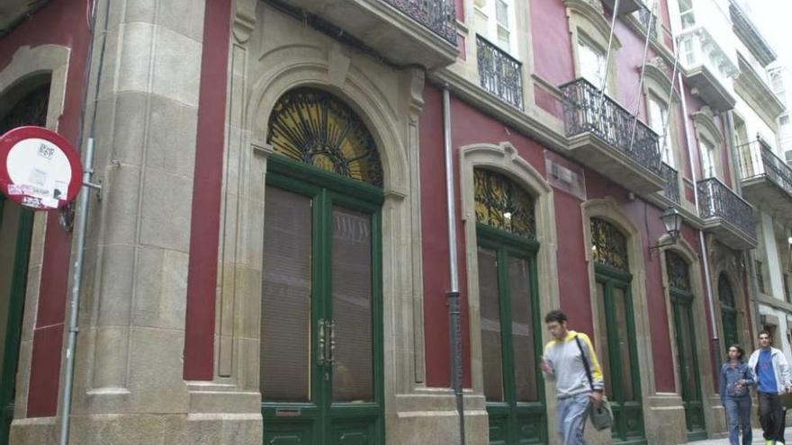 Oficinas de la Concejalía de Facenda, en la calle de A Franxa.