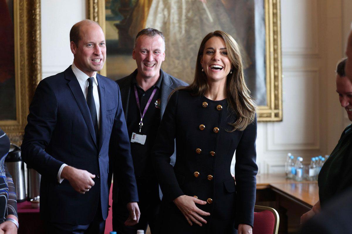 El príncipe William y Kate Middleton reaparecen tras el funeral de la reina Isabel II