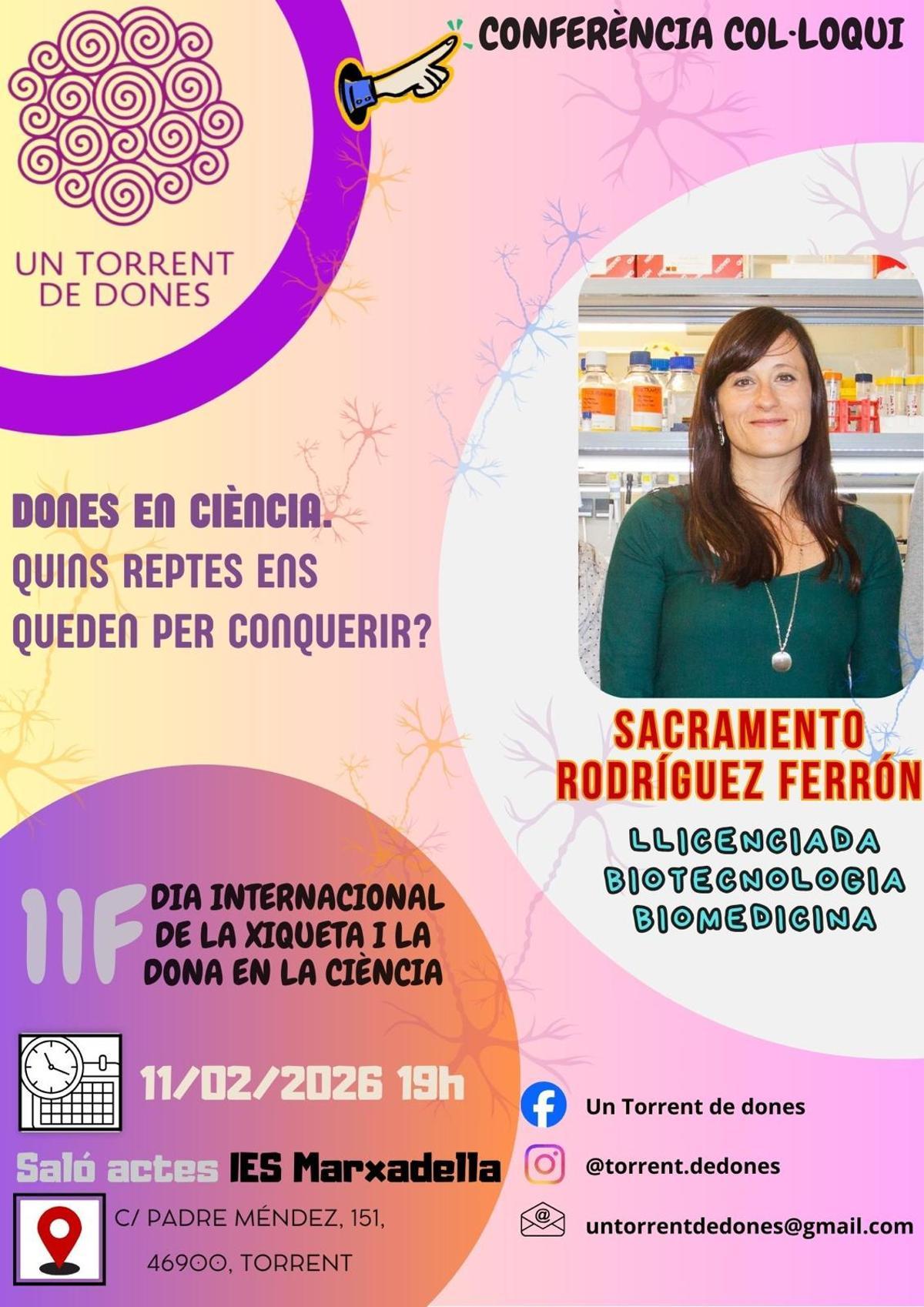 Conferencia de mujeres en la ciencia.