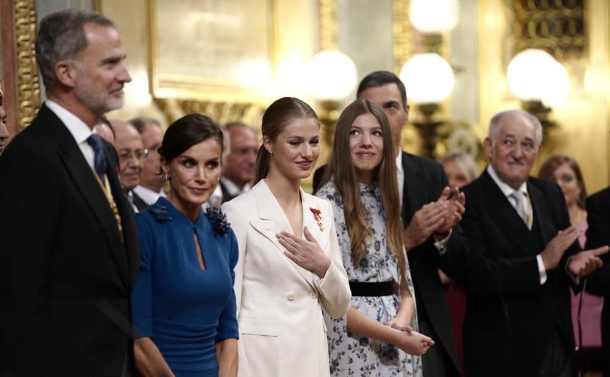 Leonor jura la Constitución en su 18 cumpleaños