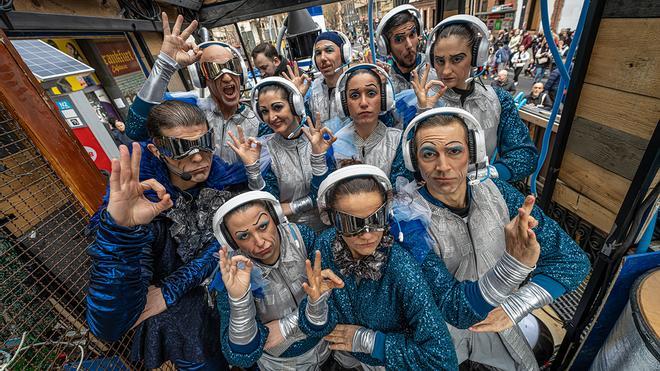 Arranca el Carnaval 2025 de BCN en Sants